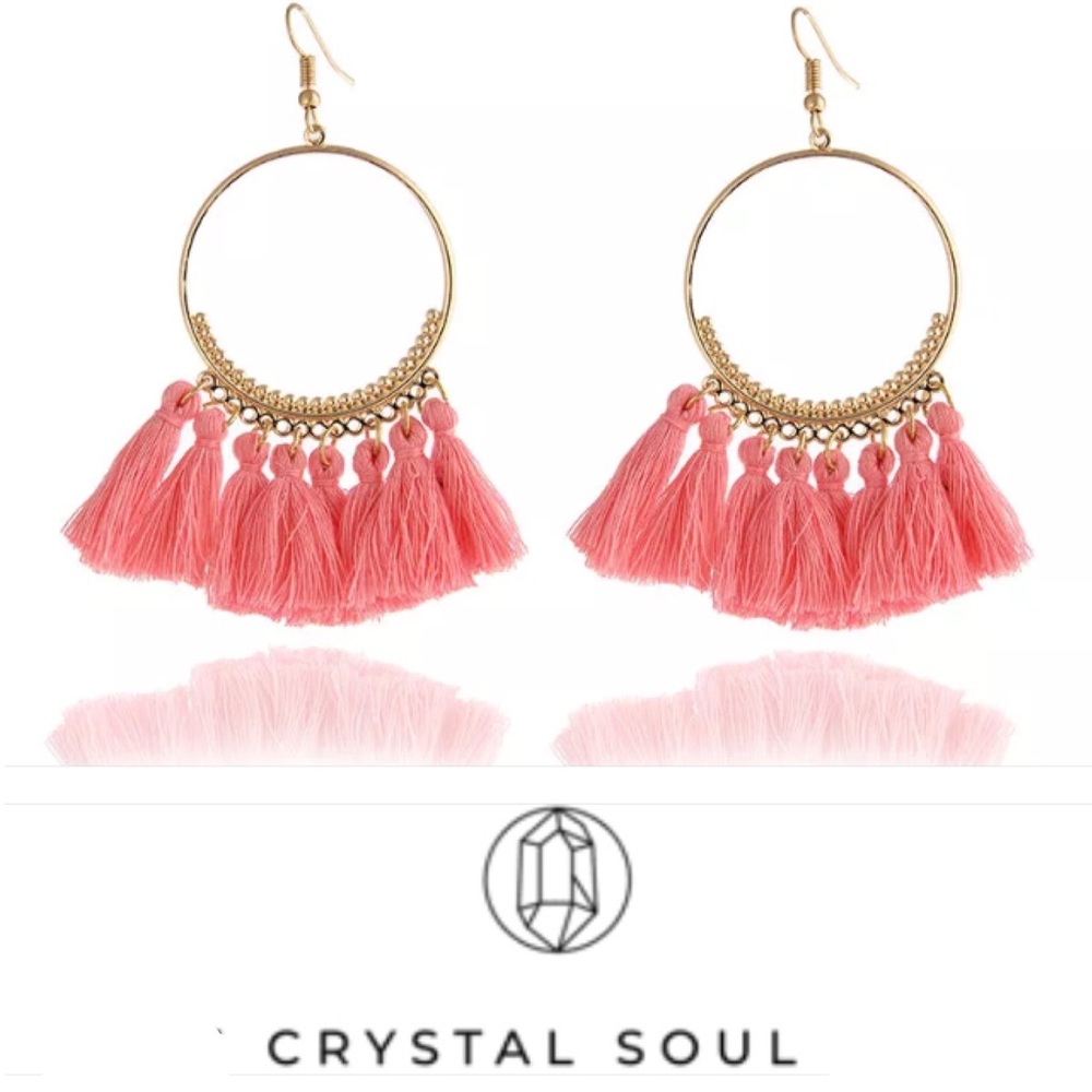 Bohemian Tassel Fringed Vintage Long Earrings